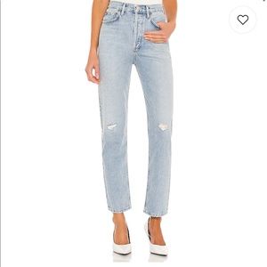 Agolde 90s pinch waist high rise straight leg jean